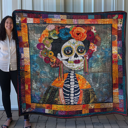 Eternal Floral Skull Queen WN0908119CL Quilt