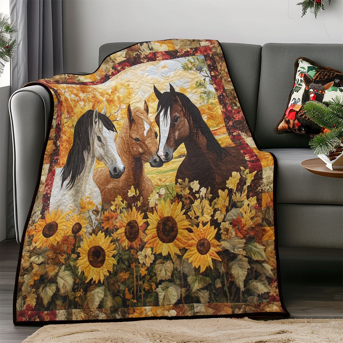 Fall Running WM0308006CL Quilt