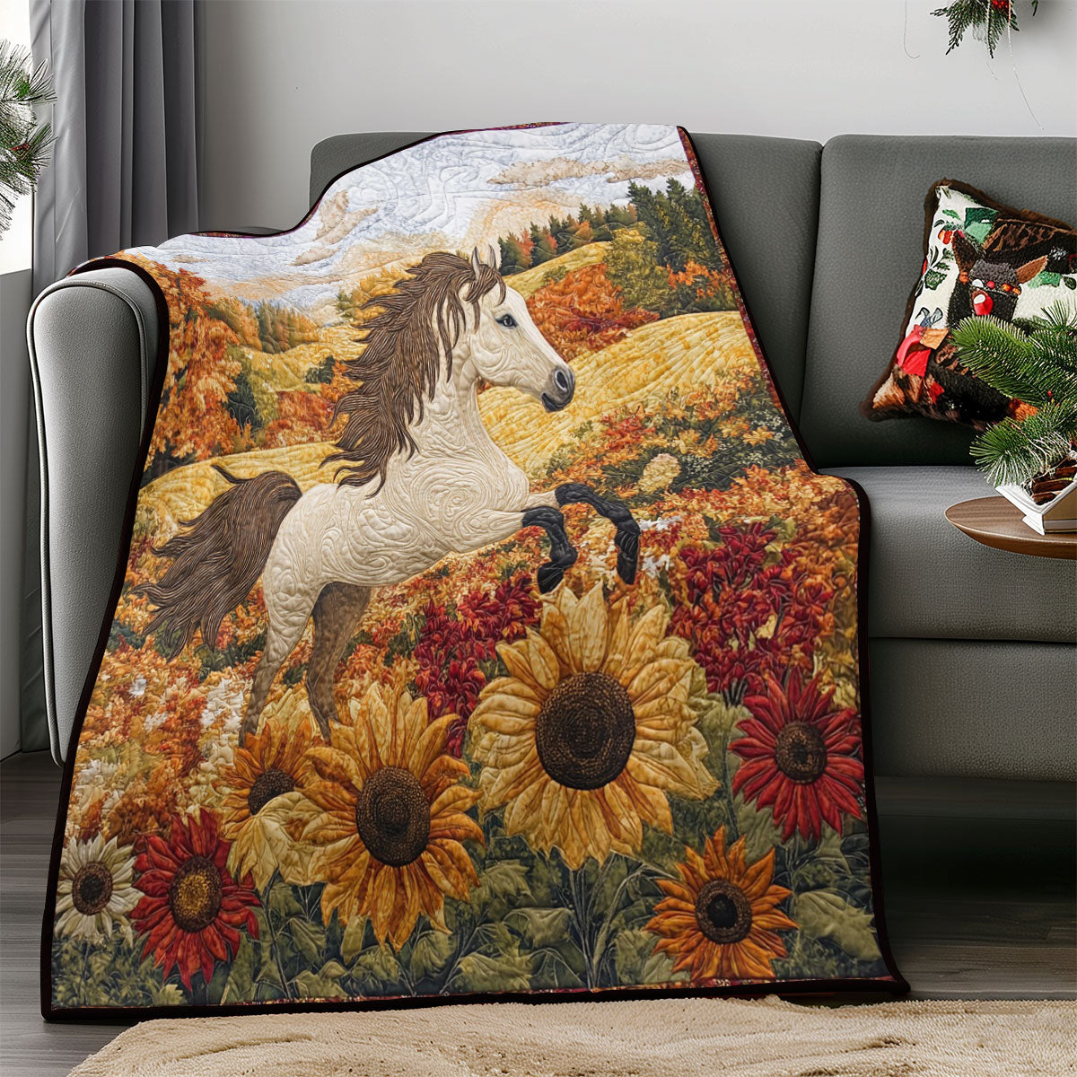 Fall Running WM0308033CL Quilt