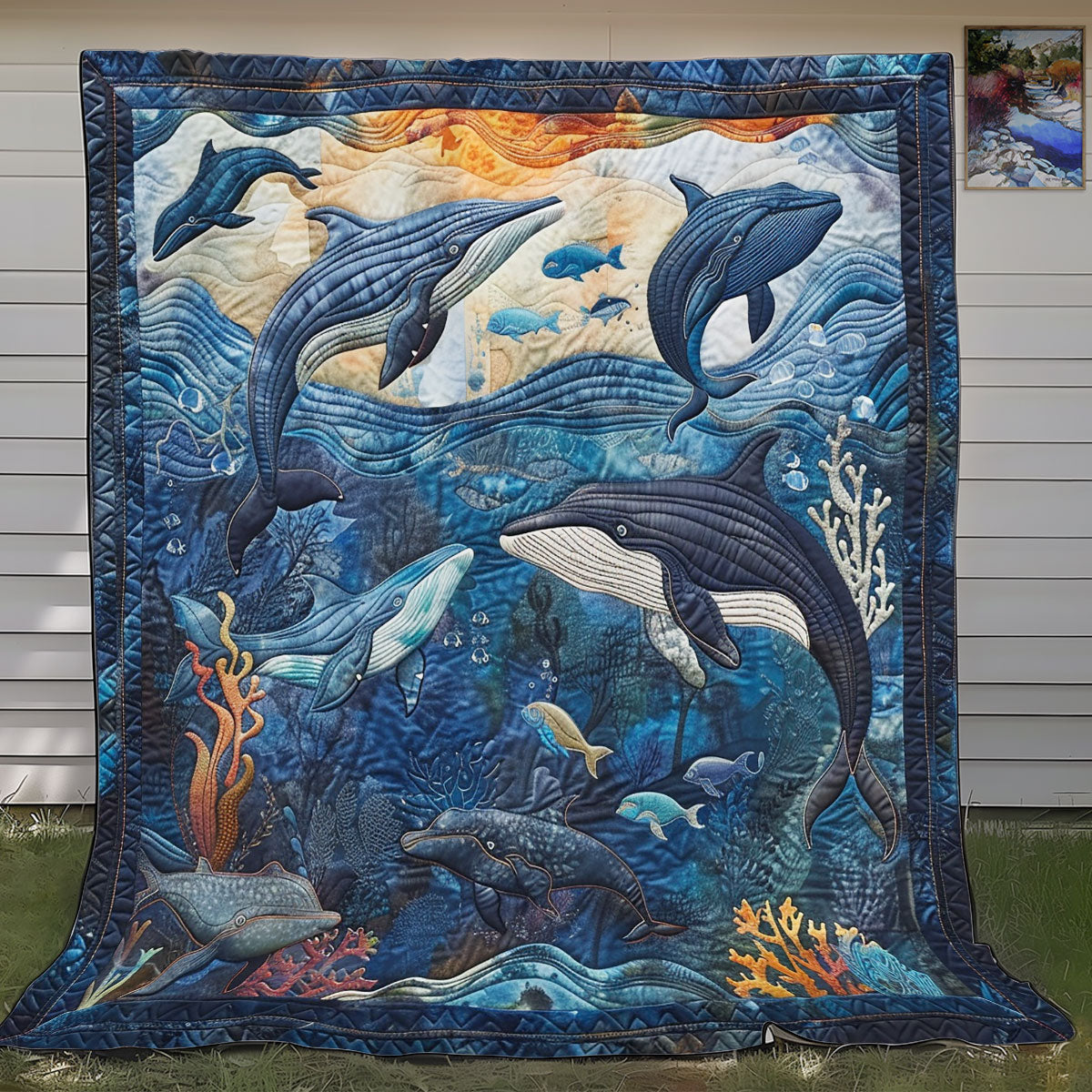 Family Whale SR1408031CL Quilt