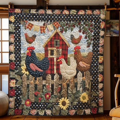 Farmhouse Chicken SR2208006CL Quilt