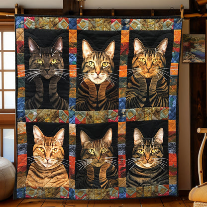 Feisty Cats WN2208031CL Quilt