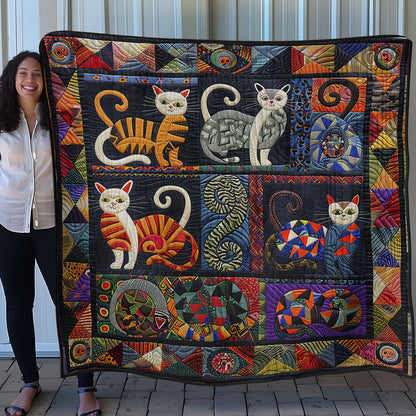 Feline Chuckles WN0908073CL Quilt