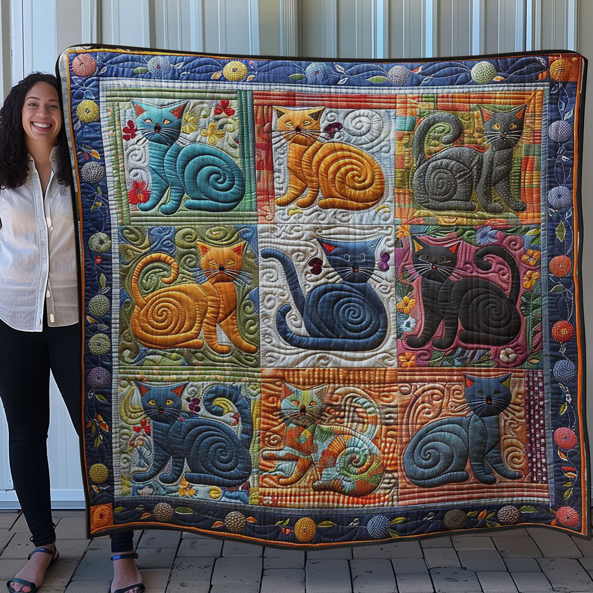 Feline Follies Comforter WN0908065CL Quilt