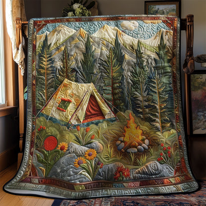 Fire On Forest WM2308042CL Quilt