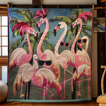 Flamingo Glamour Moments WN0909042CL Quilt