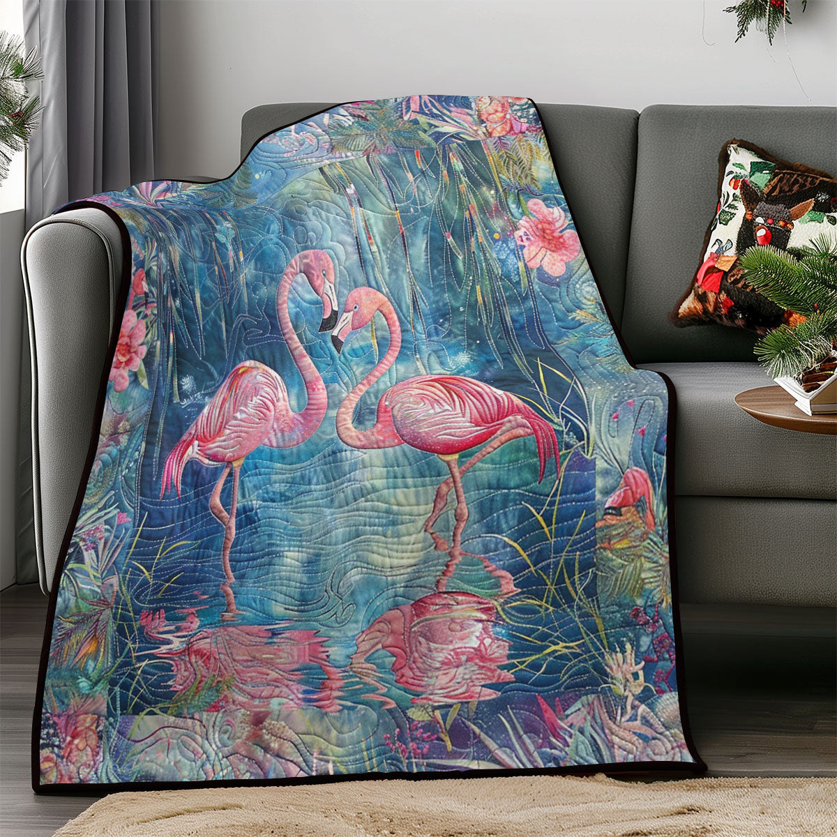 Flamingos Lover WM0608025CL Quilt