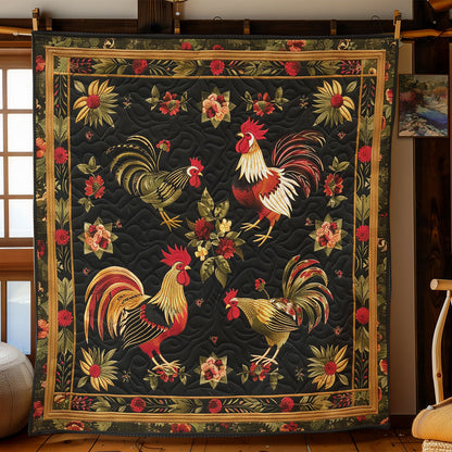 Floral Chicken SR2208016CL Quilt