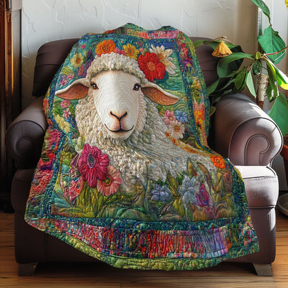 Floral Fleece Comforter WN0708038CL Quilt