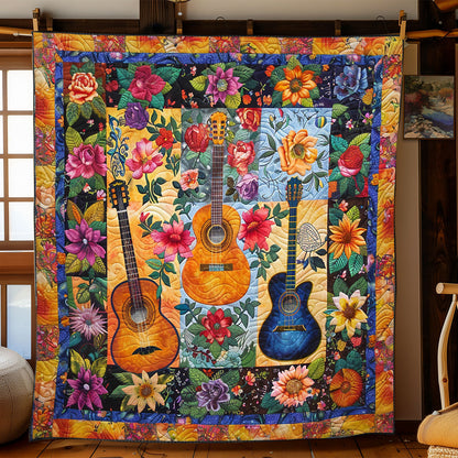 Flower Harmony Strings WN2208143CL Quilt