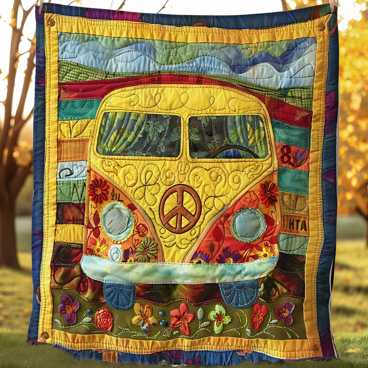 Flower Peace Van SR1408026CL Quilt