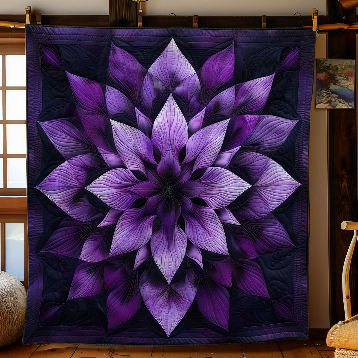 Flower Petal Serenade WN1908052CL Quilt
