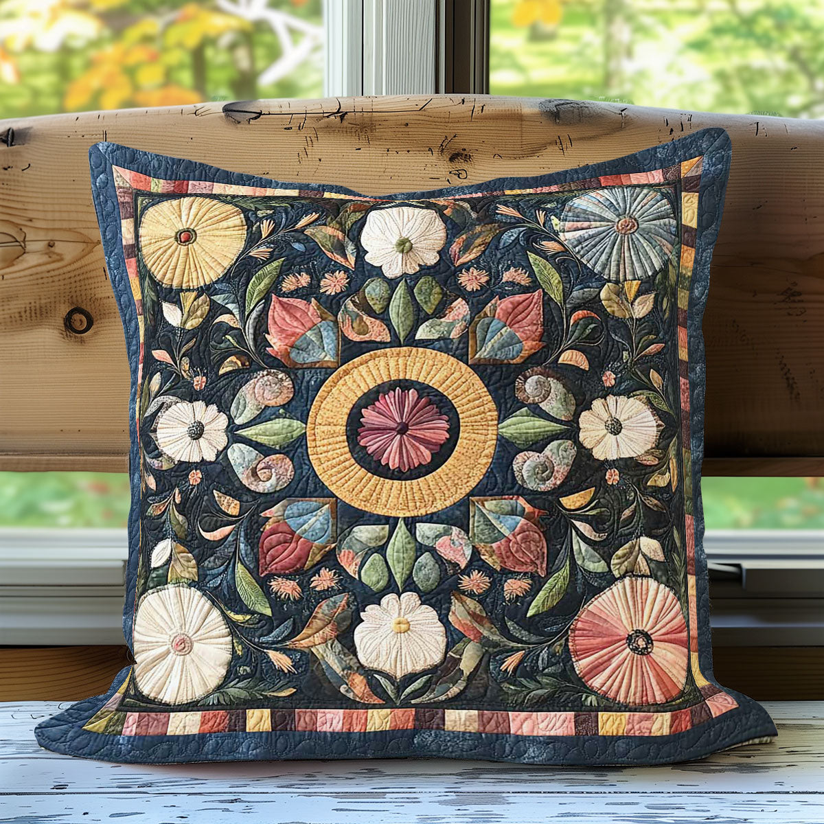 Flowers WN0308038CL Quilt Pillow Case