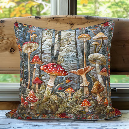 Forest Mushroom WN3007065CL Quilt Pillow Case