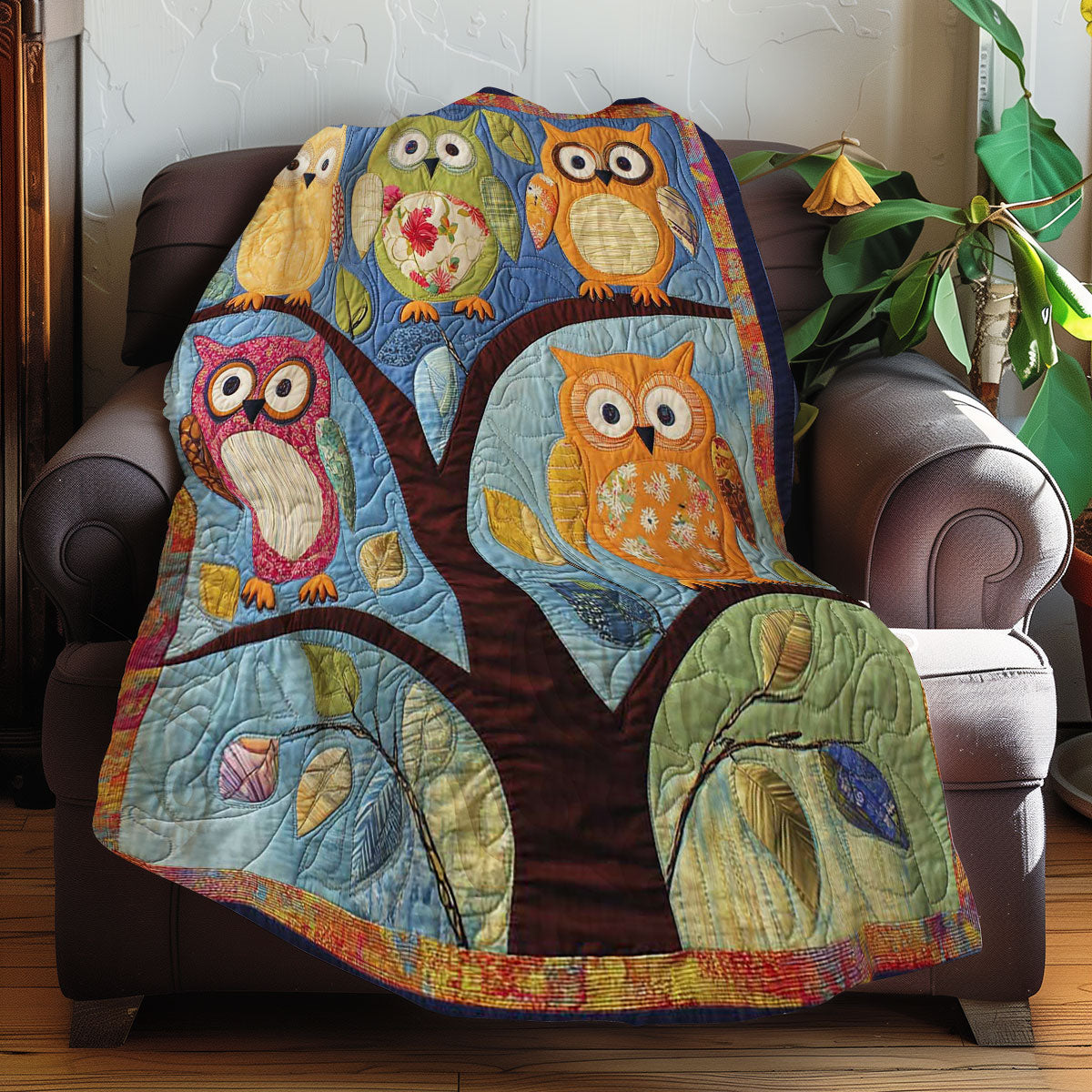 Forest Owl WN0308021CL Quilt