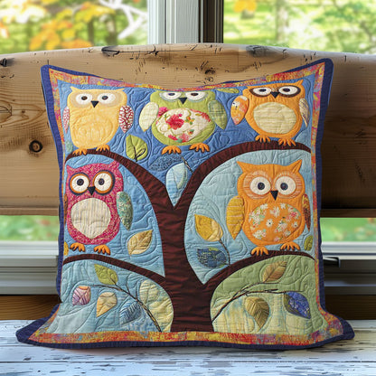 Forest Owl WN0308040CL Quilt Pillow Case