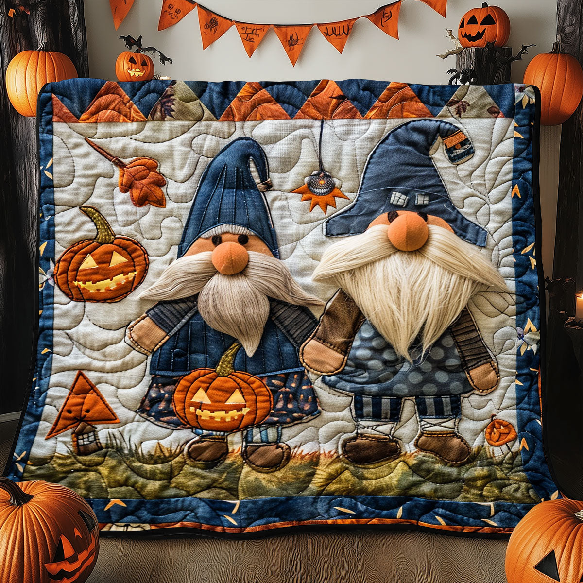 Friend Gnomes SR2008050CL Quilt