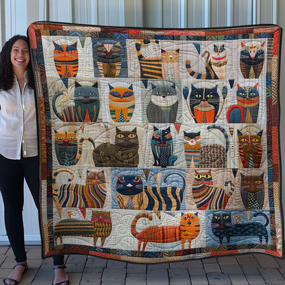 Funny Cats WN0908058CL Quilt