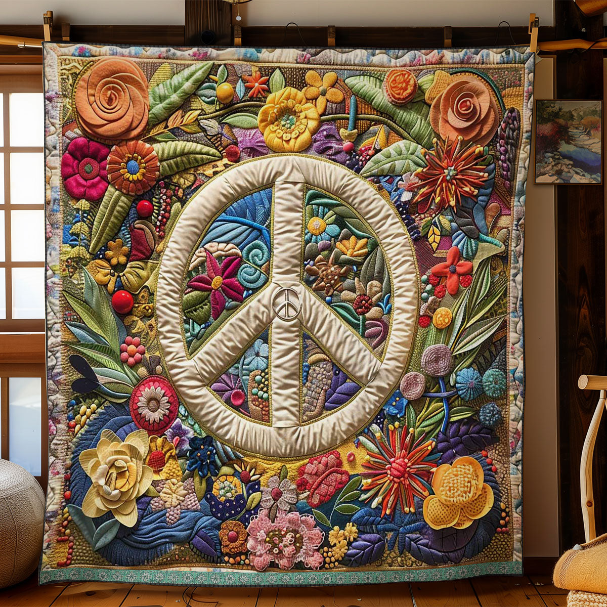 Garden Of Peace WN1609035CL Quilt