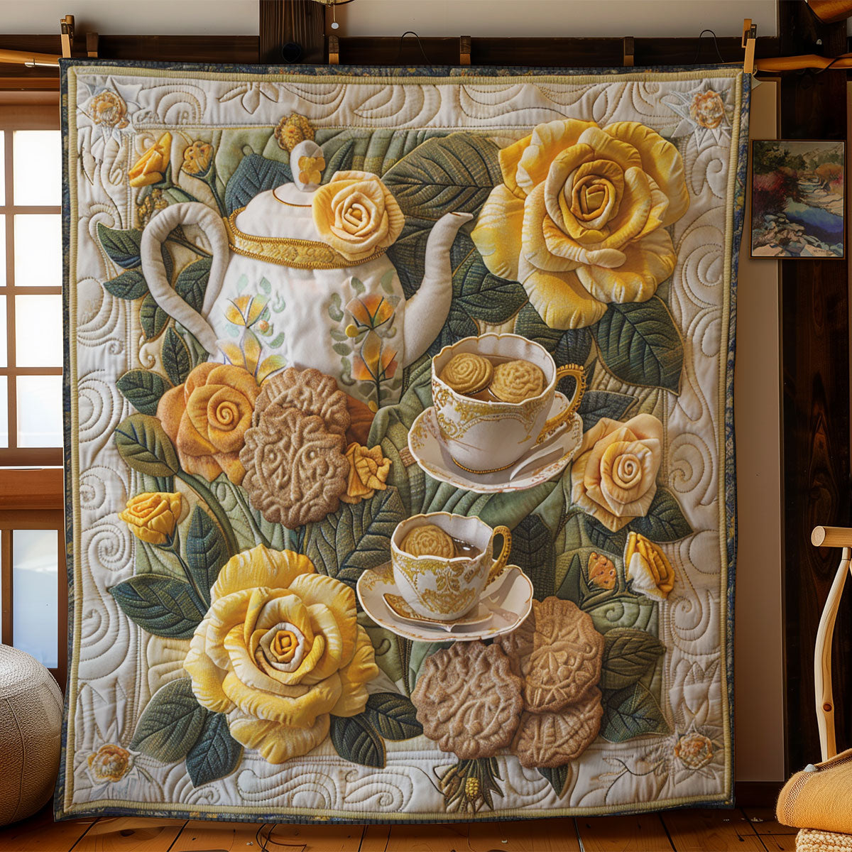 Garden Tea SR2608021CL Quilt