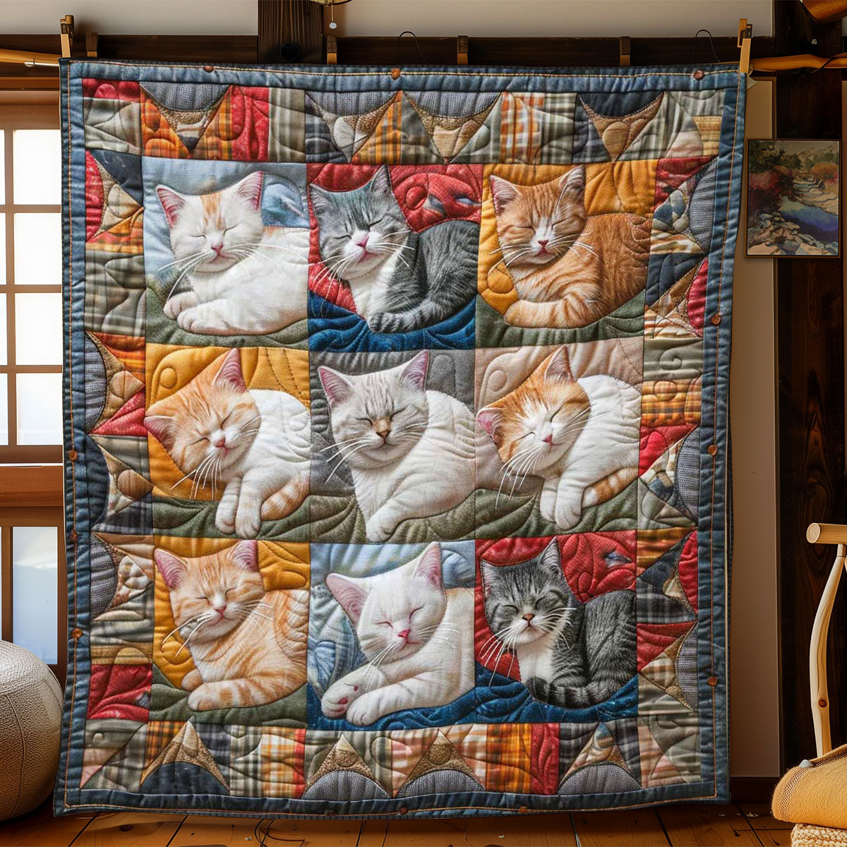 Gentle Cats Comforter WN2108024CL Quilt