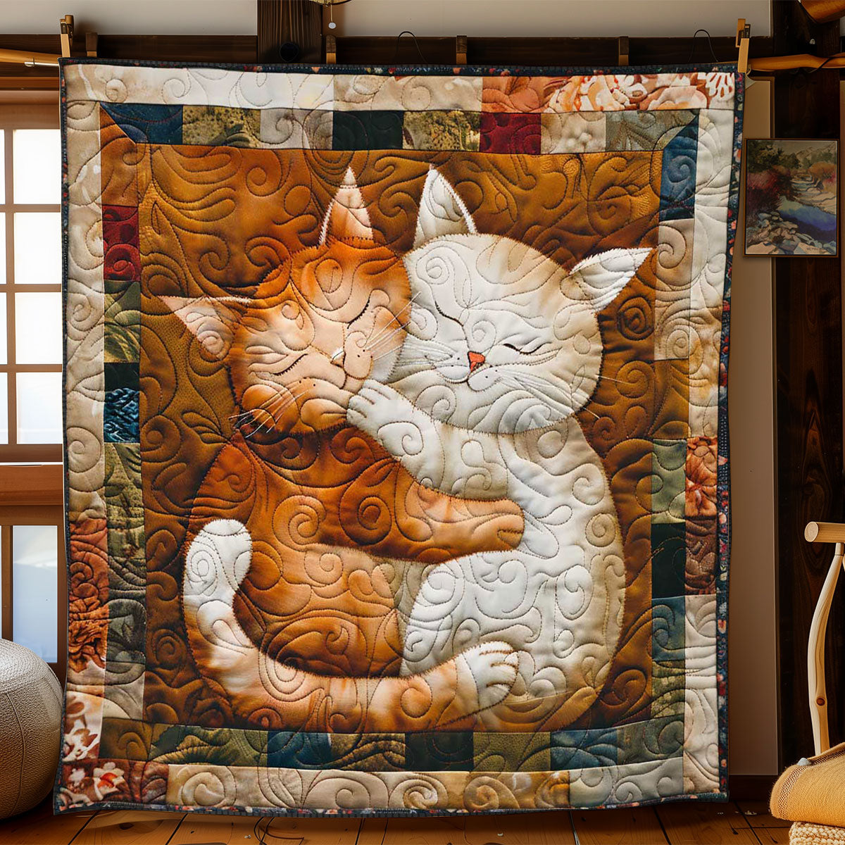 Gentle Cats WN1508006CL Quilt