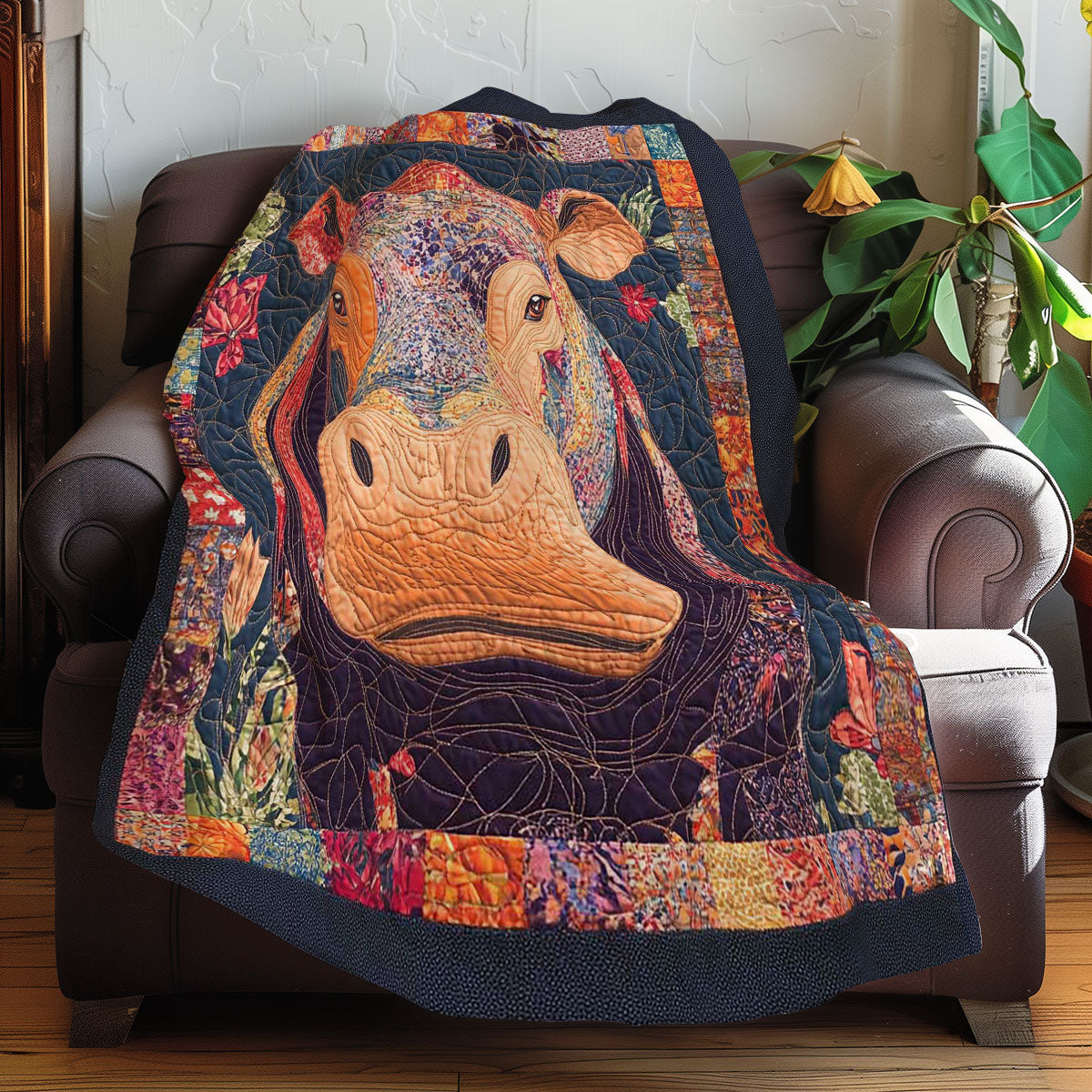 Gentle Giant Hippo WN0708068CL Quilt