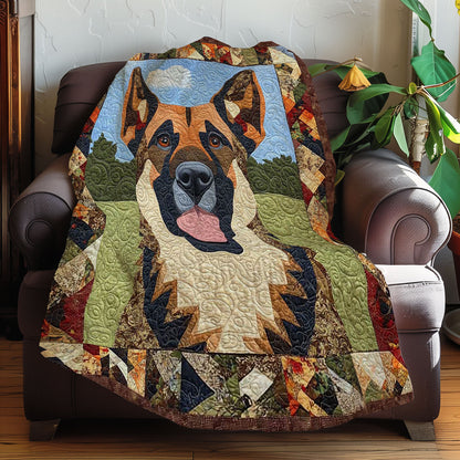 German Shepherds Bliss WN0608017CL Quilt