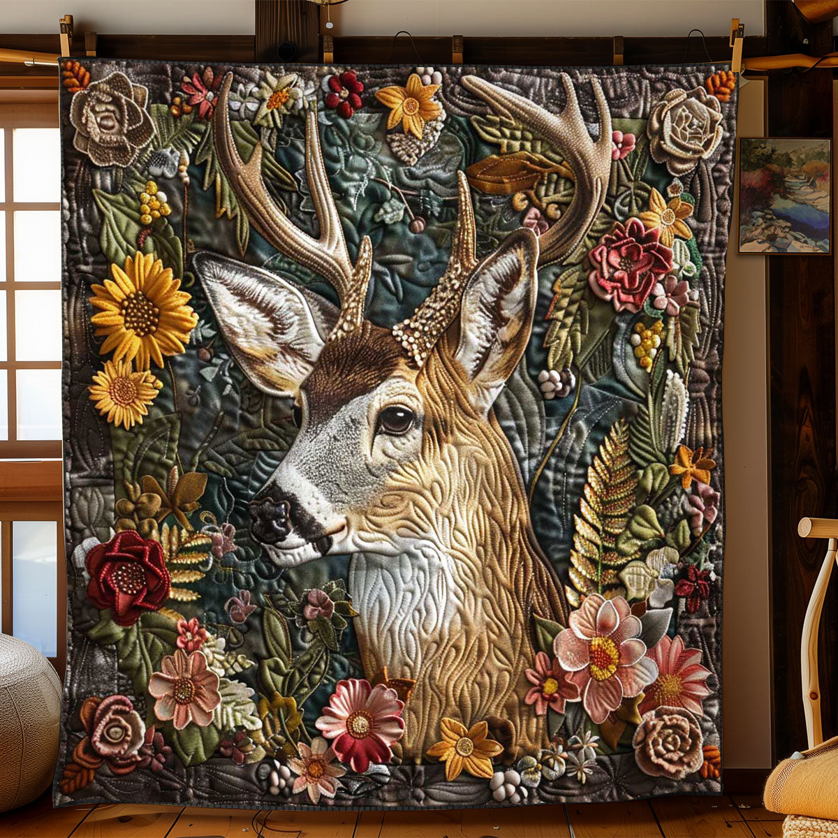 Giraffe Oasis WN2108140CL Quilt