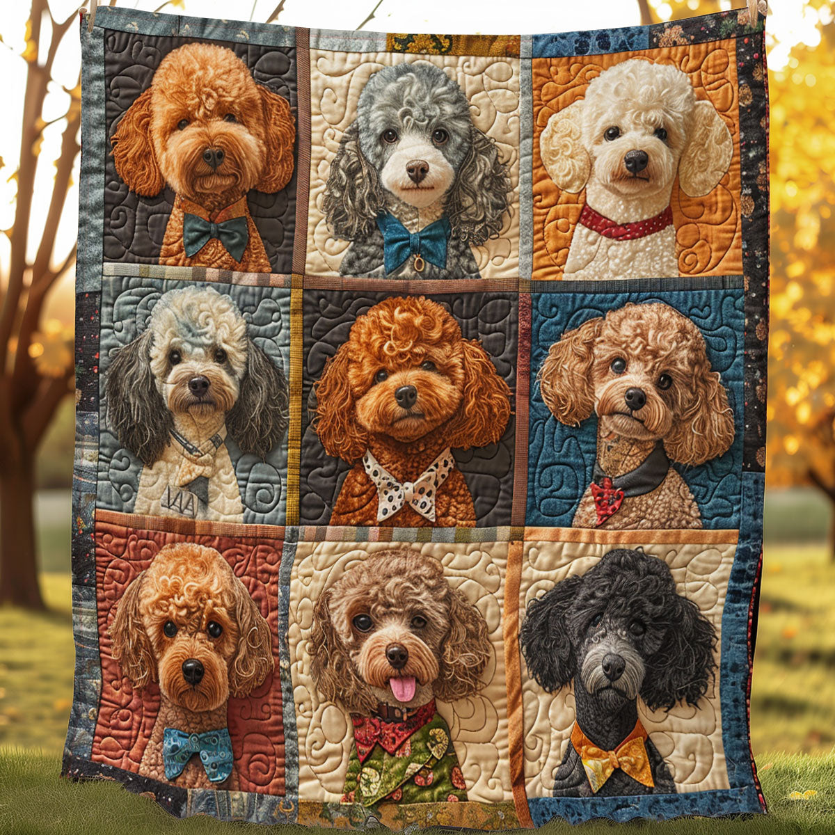 Glamour Poodle SR1008049CL Quilt