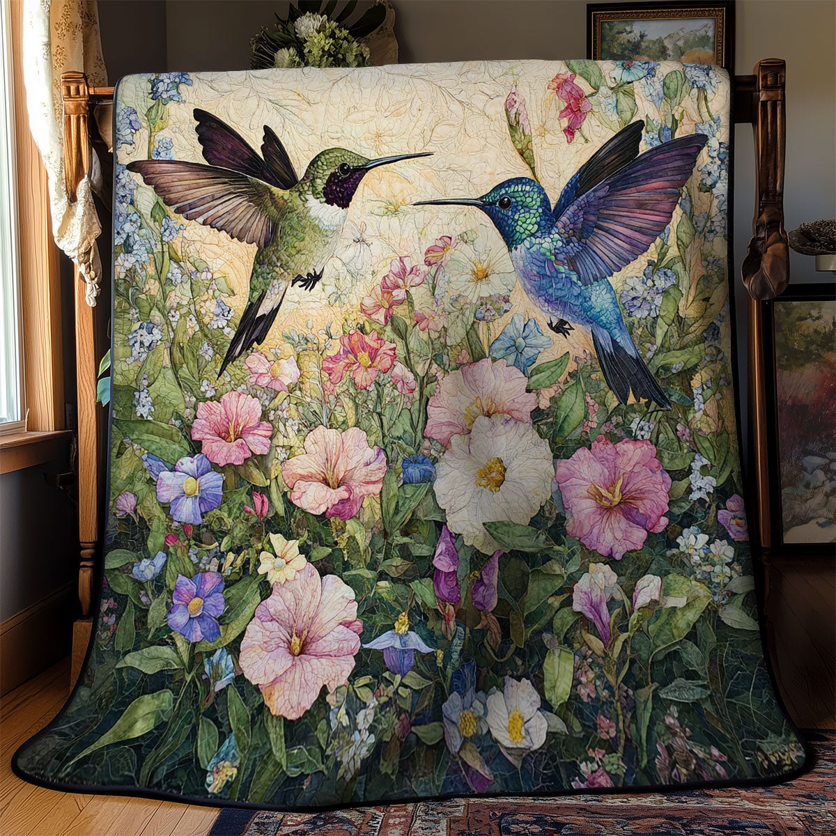 Glassy Hummingbird WM3008024CL Quilt