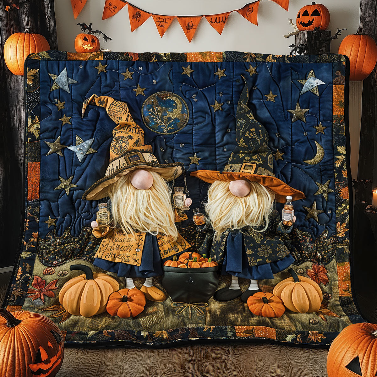 Gnomes Magic SR2008035CL Quilt