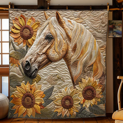 Golden Fields Horse WN2108083CL Quilt