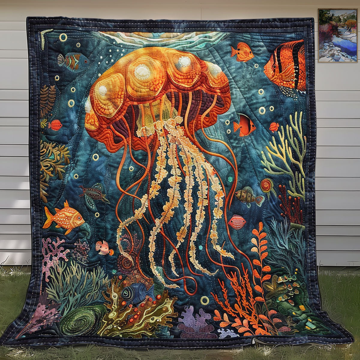 Golden Jellyfish SR1608002CL Quilt