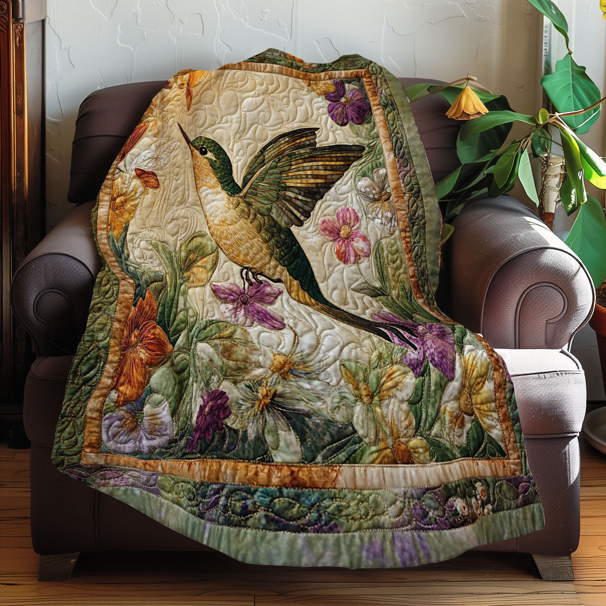 Graceful Hummingbird WN0108065CL Quilt