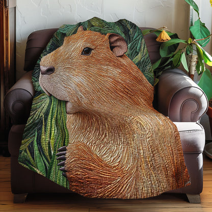 Grazing Capybara WN0708056CL Quilt