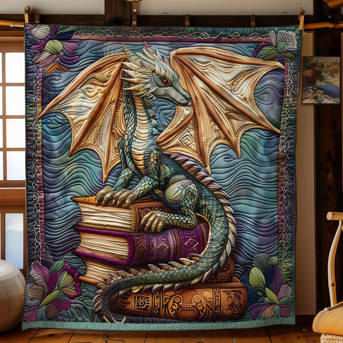 Guardian Dragon WN2908001CL Quilt