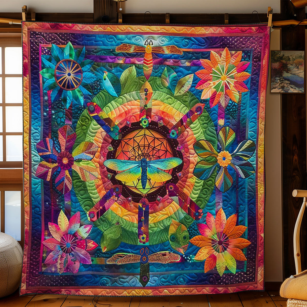 Guardian Of Dragonfly Dreams WN2708032CL Quilt