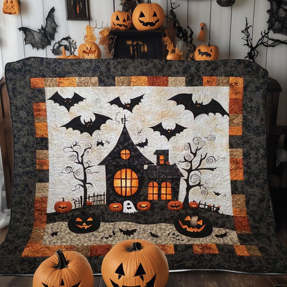 Halloween Fright WN0608063CL Quilt