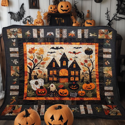 Halloween Haunted WN0608059CL Quilt