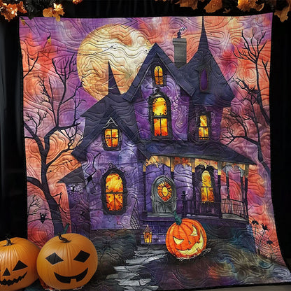 Halloween Mystical Mansion WN1408079CL Quilt