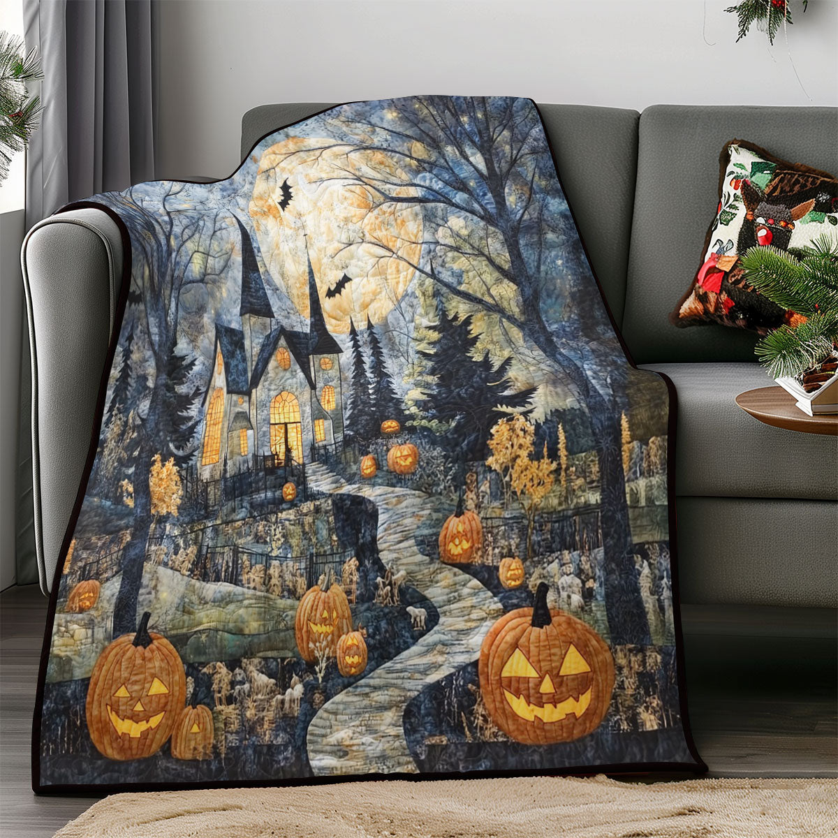 Halloween Night WM0608039CL Quilt