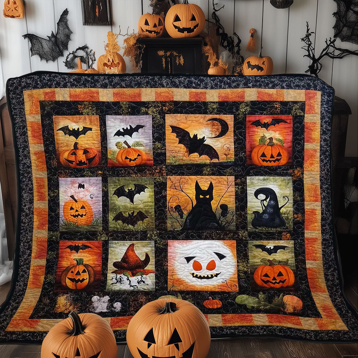 Halloween Night WN0608060CL Quilt