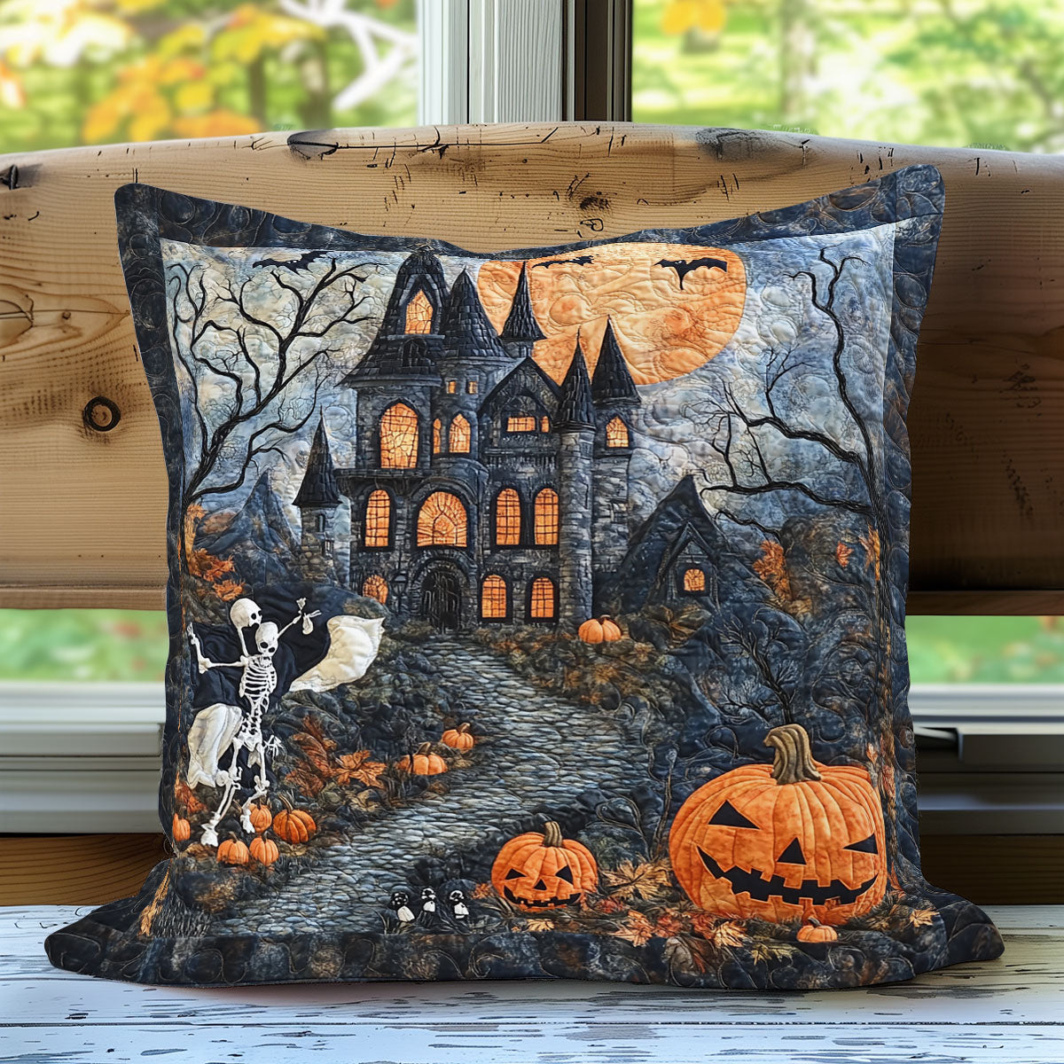 Halloween Titanic WN3107046CL Quilt Pillow Case