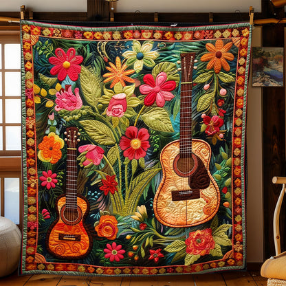 Harmony Guitar Garden WN2208130CL Quilt