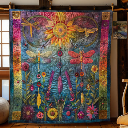 Harmony Of Dragonfly Dreams WN2708008CL Quilt