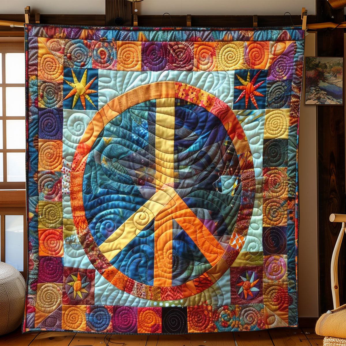 Harmony Peace WN2108040CL Quilt