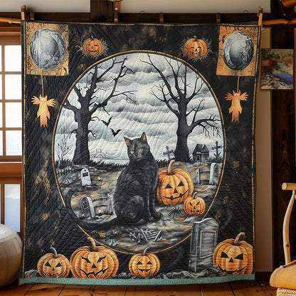 Haunted Cat WN1609060CL Quilt