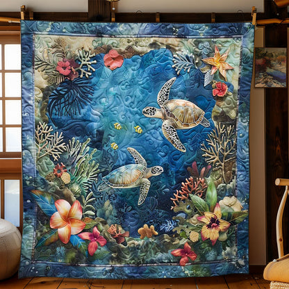 Hidden Turtle Reef WN1008022CL Quilt