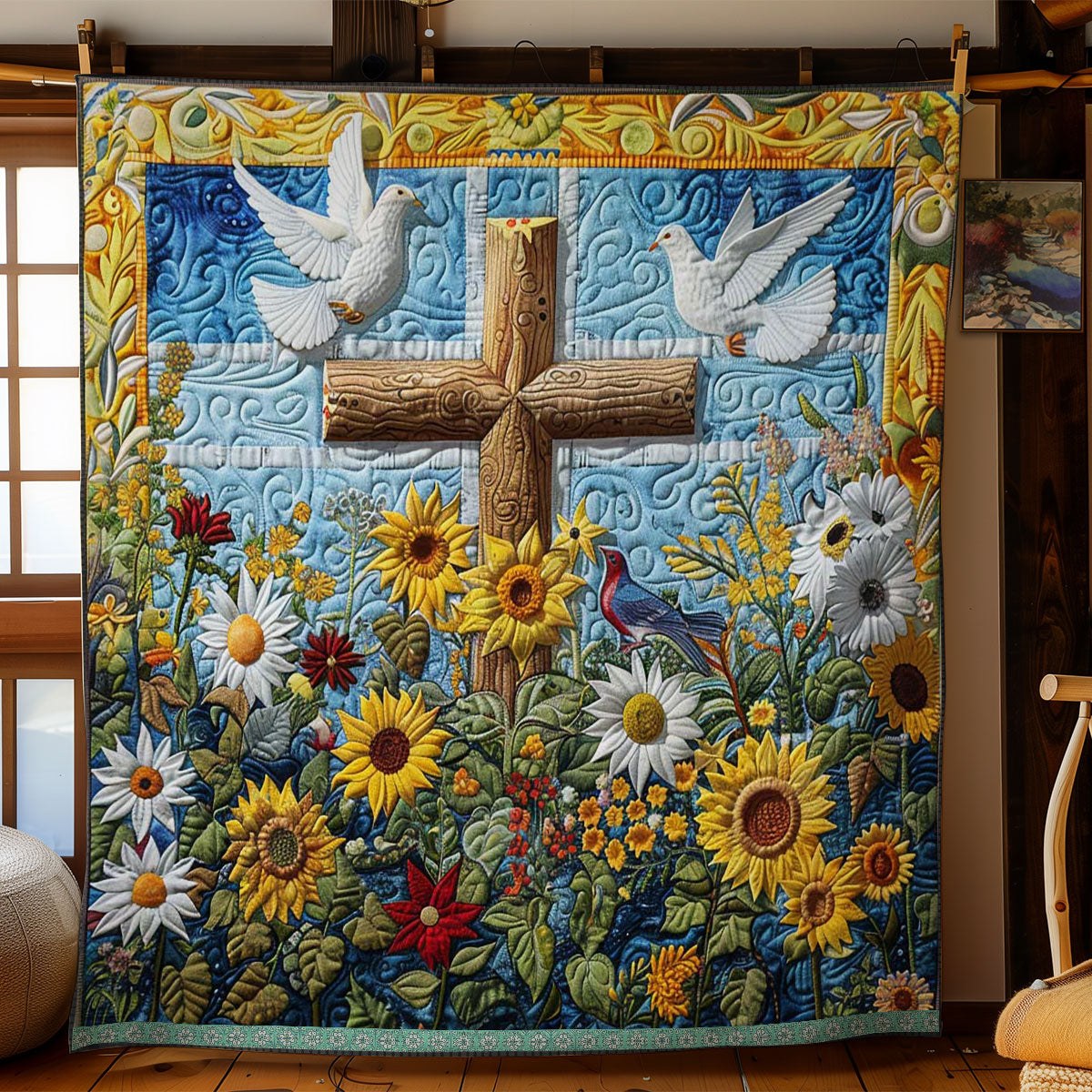 Hope Cross WN0509013CL Quilt